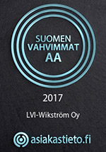 Suomen vahvimmat - LVI-Wikström Oy
